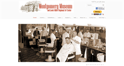 Desktop Screenshot of montgomerymuseum.org